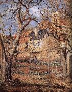 Camille Pissarro Garden painting